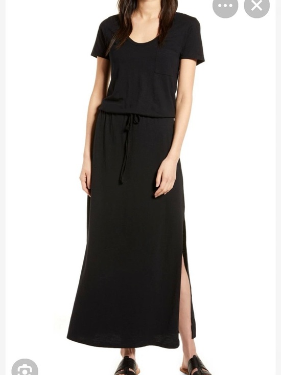 Caslon Dresses & Skirts - Caslon Black Short-Sleeve Maxi Dress ~ Size XXL Graduation, Work, Everyday, Soft